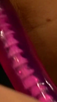 Hot Lesbian Love with a Sticky Dildo on a Fancy Bar Table