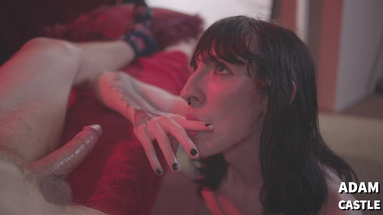 Adam Castle Trans: Erotická masáž + anál s Gabby