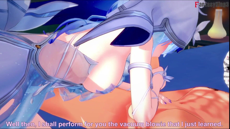 Fantasy king: Shorekeeper Blowjob - 1 - Wuthering Waves