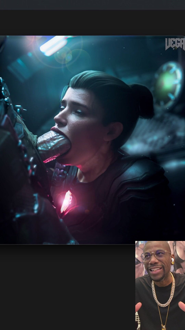 Good news media: Doom Slayer bị một con đĩ đút sâu vào họng