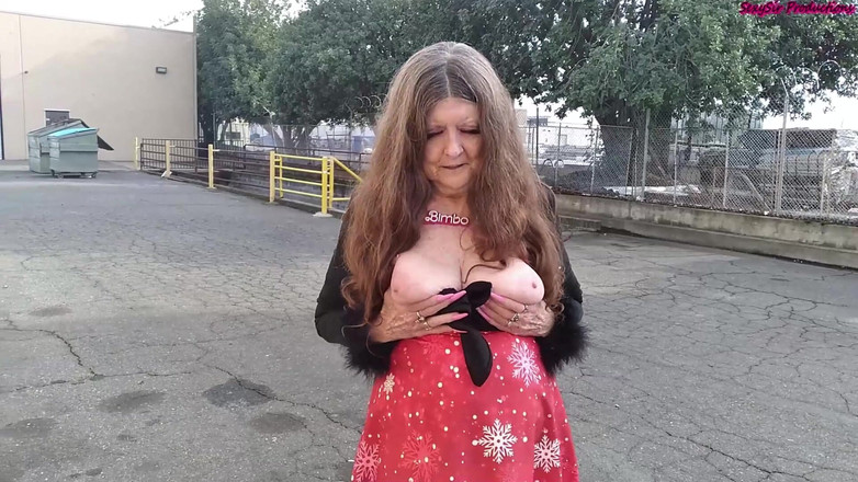 Sexy Sandra N Sir Christopher: Navidad 2023 provocación anal