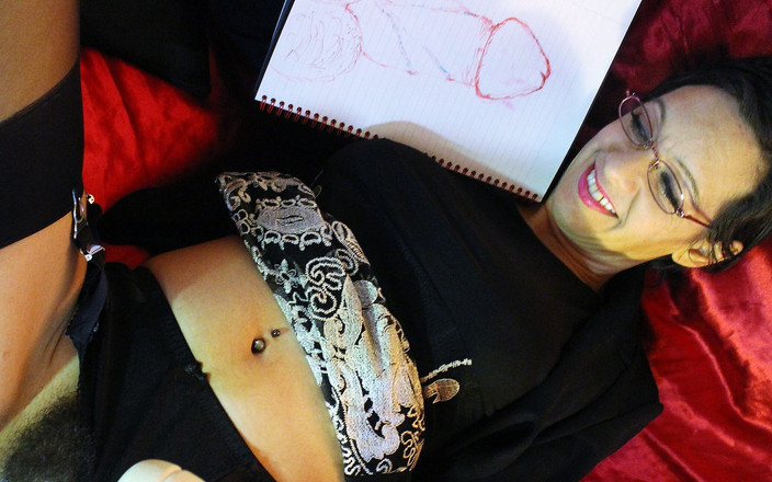 Red Heaven Media: Ea își desenează pula ideală!