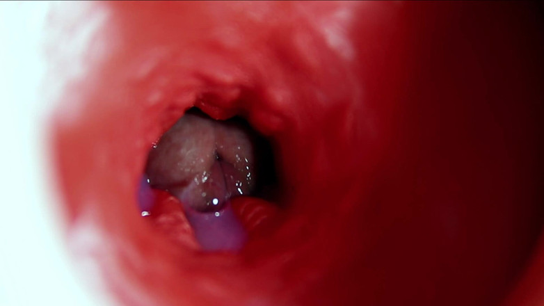 SEXY_GUYBEST: Большой красивый член обильно течет в мокрую скользкую дырку и шлепает!