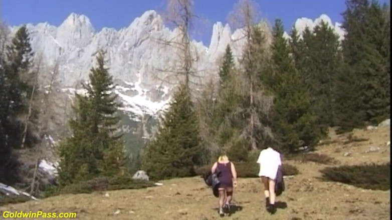 Goldwin pass: Orgia reale di scopata della famiglia di montagna