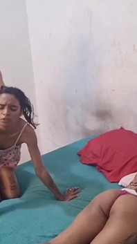 My Lesbian Friend Gets Horny for an Old Man and Gives Him Her Ass with Great Desire
