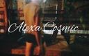 Alexa Cosmic: Alexa Cosmic Swimming in Pool After Sauna in New T-shirt...