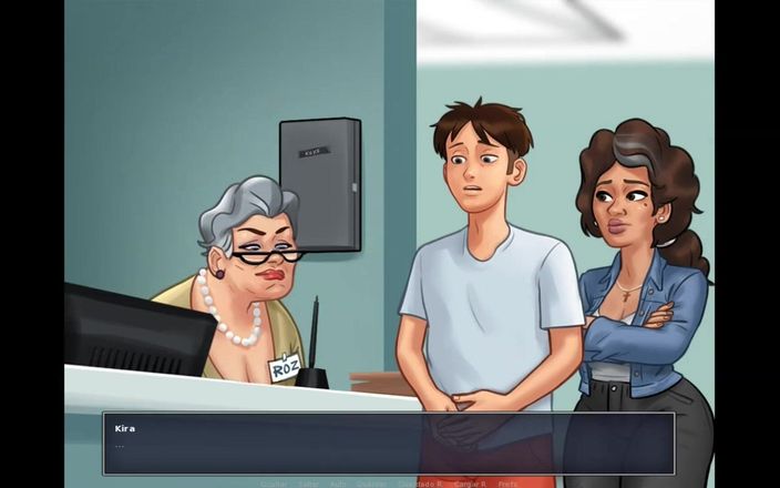 HotSummer117: Summertime Saga Cap 79 - the Hospital Receptionist Gives Me a Blowjob