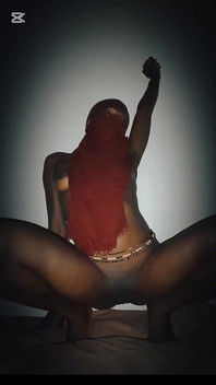 Juicy Ebony Clit Tease - You Won’t Last Watching This!