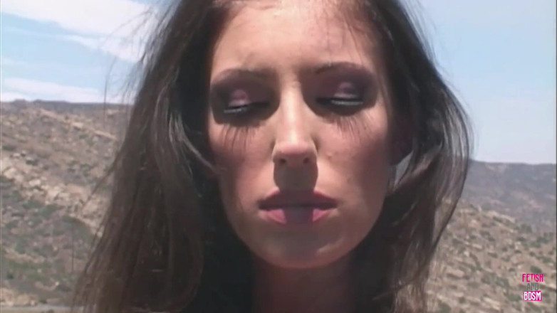 Fetish and BDSM: There Is Double Anal for a Brunette and a Cum...