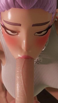 Fortnite Rumi Sloppy Blowjob Rule34 3D Animation