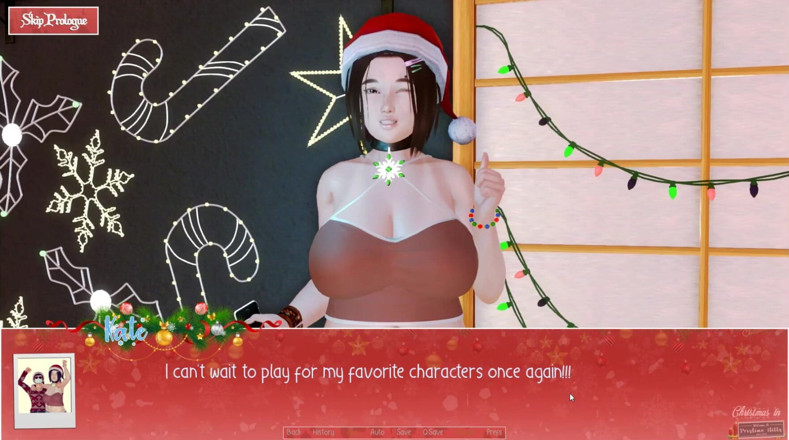 Cumming Gaming: Unlimited Christmas [xmas hentai porn play] ep.2 Christmas trip with sexy...