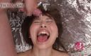 Asian happy ending: 迷人的日本女孩被性交并被颜射