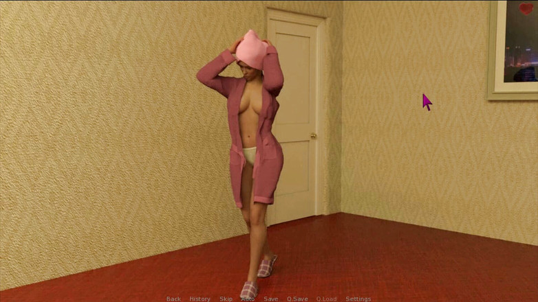 Visual Novels: O soție și mama vitregă, partea 17 - am ieșit din duș și prosopul...