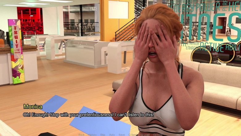 3D Cartoon Porn: Cum să-ți pierzi virginitatea 4 - Monica încearcă să-l seducă pe Leo, dar...
