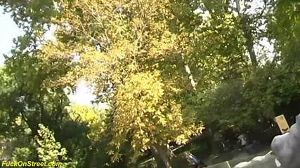 Goldwin pass: Young German outdoors blowjob