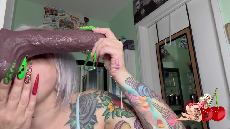 CherryBombBomb: POV nedbalý BJ a honění na moje velká bbc hračka