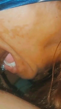 She Makes His Cock Look Like a Bottle, She Sucks Until His Cock Empties and Softens