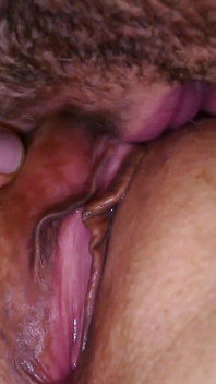Pussy Eating and Clit Licking with Many Orgasms - Amateur Close up