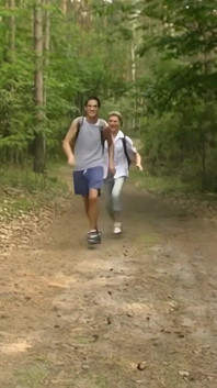 Woodland Walk Leads to a Outdoor Wank-fest for Two Buddies!