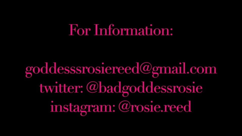 Rosie Reed: So Stupid to Buy This- Financial Dominatrix Goddess Rosie Reed...