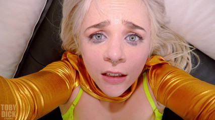 RealTobyDick: 新しい肛門ティーンEllie Shou最初のA2M Asshole略奪汚い小さなふしだらな女Fucks兼からお尻へ食べる