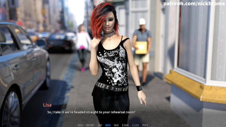 Visual Novels: Rock yıldızı ol - bölüm 12 - ahlaksız