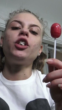 Pervertido fetiche travieso mocoso chica burbuja goma l oli provoca!