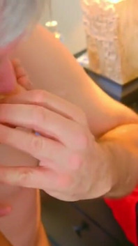 Cuckold Eats Big Black Cock Cum