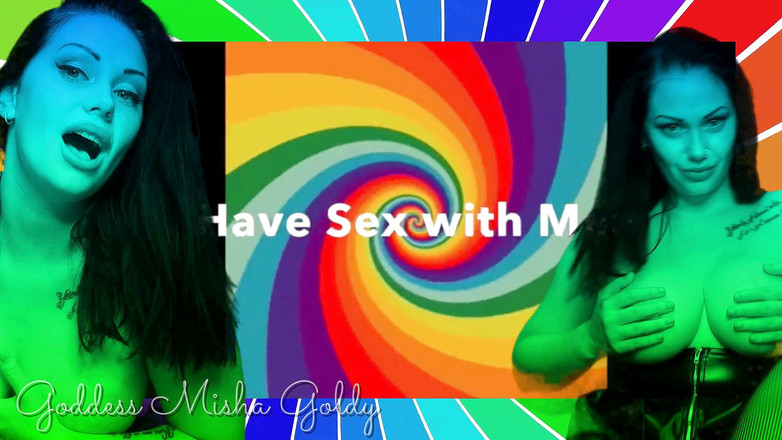Goddess Misha Goldy: Spune-o: voi face sex doar cu un bărbat! Fără pizdă!