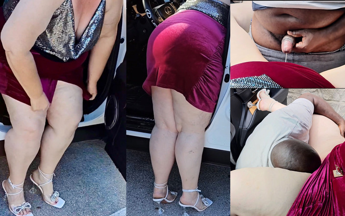 Big juicy ass booty clapper & jamdown: Незнакомец на парковке супермаркета, который сказал, он был ландшафтным дизайнером, мне нравится его электроинструмент и семена