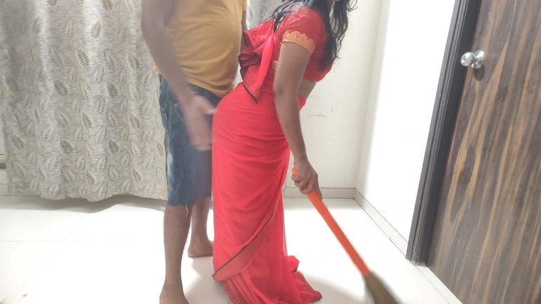 Mumbai Ashu: Desi india stava lavorando a casa quando suo Tarki Sahib è...