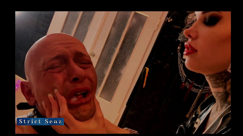 Strict Senz: Miss Alessa milano女主调教精液喂口交训练由德国情妇穿着乳胶连衣裙 第2部分