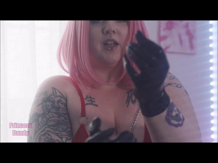 Dandys playroom: Porra nas minhas luvas como um bom garoto! - Dominação feminina...