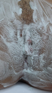 Shaving a Landing Strip! Intimate Pussy Trimming! Hairy Pussy Close-up!