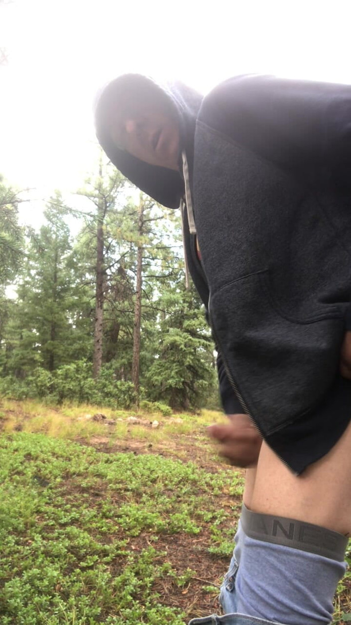 Adam Kaye: アダム・ケイが山でオナニー