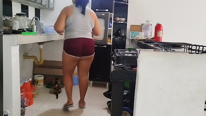 Adribella69: Chubby Latina with a Big Ass Likes to Be Watched...