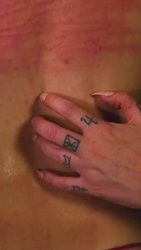 Slave Mila's Caning and Whipping Punishment in Double Domination by Mistress Roxy and Lady Amber