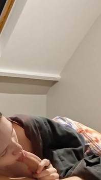 19 Year Old French Girl Sucks a Nice