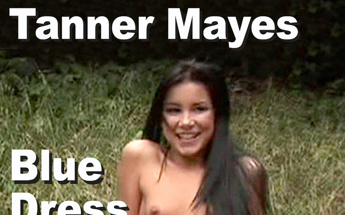 Picticon bondage and fetish: Tanner Mayes blauwe jurk pis bij het zwembad