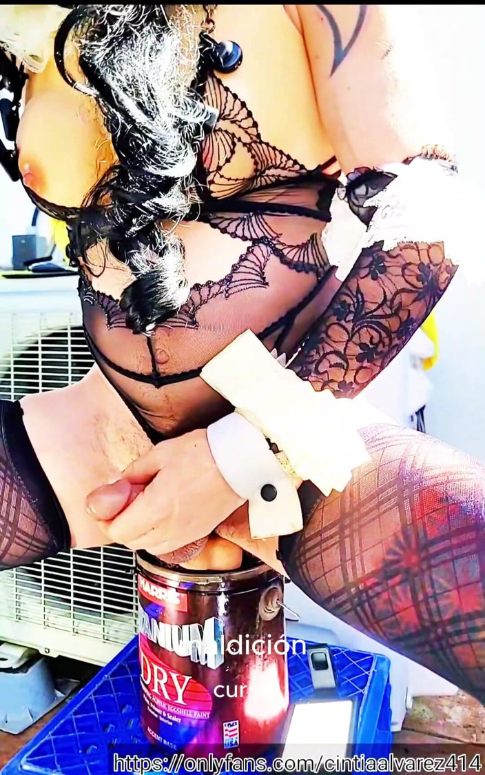 Benito414: 19 anos, francesa tgirl gozada dentro por Jumping in Toy...