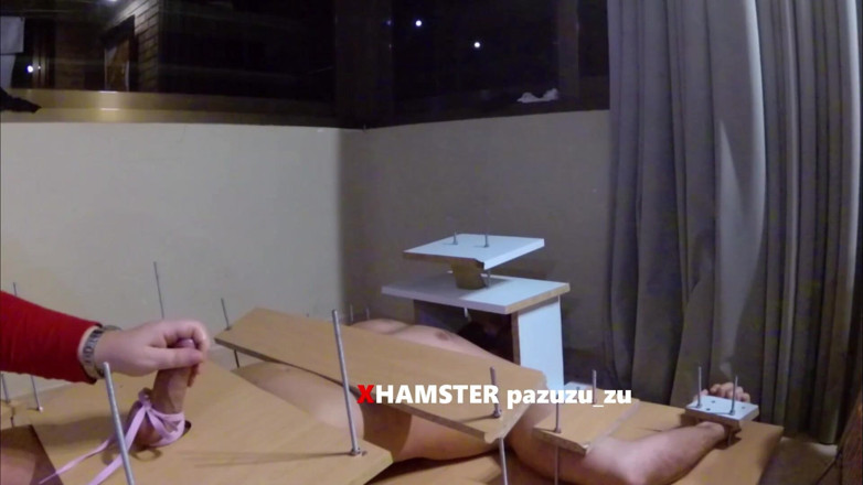Pazuzu_zu: Amador cfnm femdom cbt punheta com pau amarrado Orgasmo arruinado