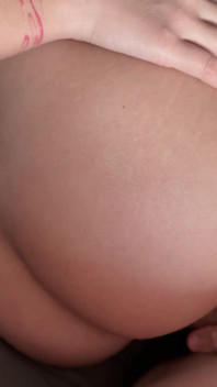 Stepsister Caught Me Jerking off on Her Big Ass and Get Horny so I Hard Fuck Her and Huge Cumshot on Pussy
