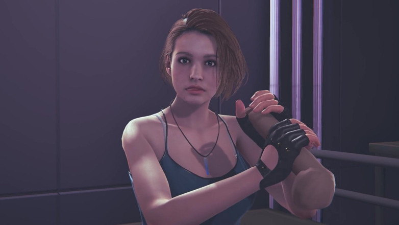 Waifu club 3D: Jill Valentine jerking your cock facial
