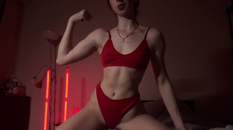 Skinny_lady69: Tillbedja perfekt musklar kropp