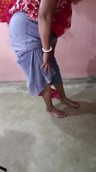 Saree Dropping After Bath Sfw 2