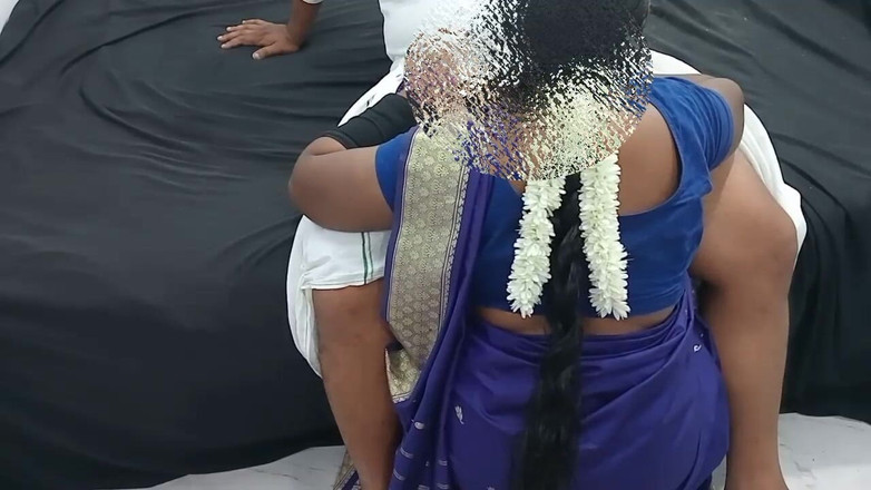 Veni: 남편의 상사 보지를 핥고 핫한 타밀어 클리어 오디오를 따먹고 밤에 출근하는 남편