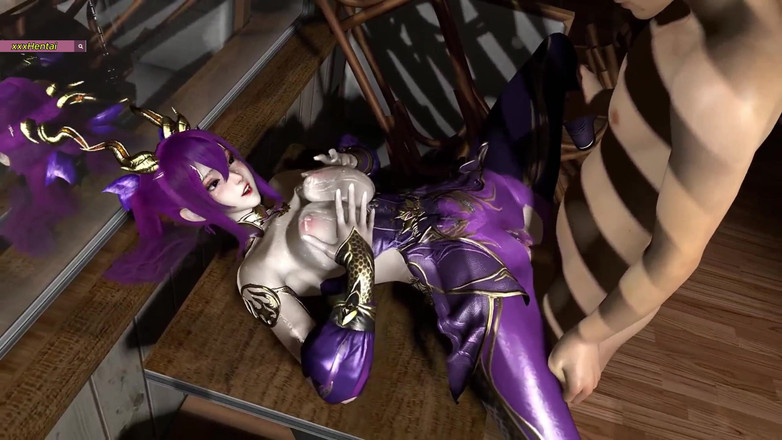 Soiyu Hentai: Zi Yan 3D 유혹: 곡선의 여신 - 3D 애니메이션