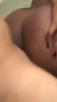 Big cock inside deep black ass!!