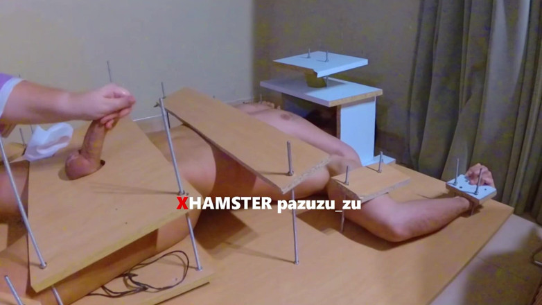 Pazuzu_zu: Amateur femdom handjob. Big ruined orgasm + post orgasm