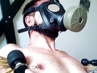 Master Drex: With gas mask